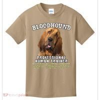 Bloodhound Professional Human Trainer Cute Dog Kids T-Shirt thumb 0