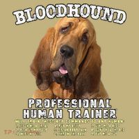 Bloodhound Professional Human Trainer Cute Dog Kids T-Shirt thumb 2