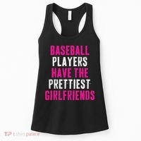 Baseball Players Have The Prettiest Girlfriends Women's Tank Top thumb 0