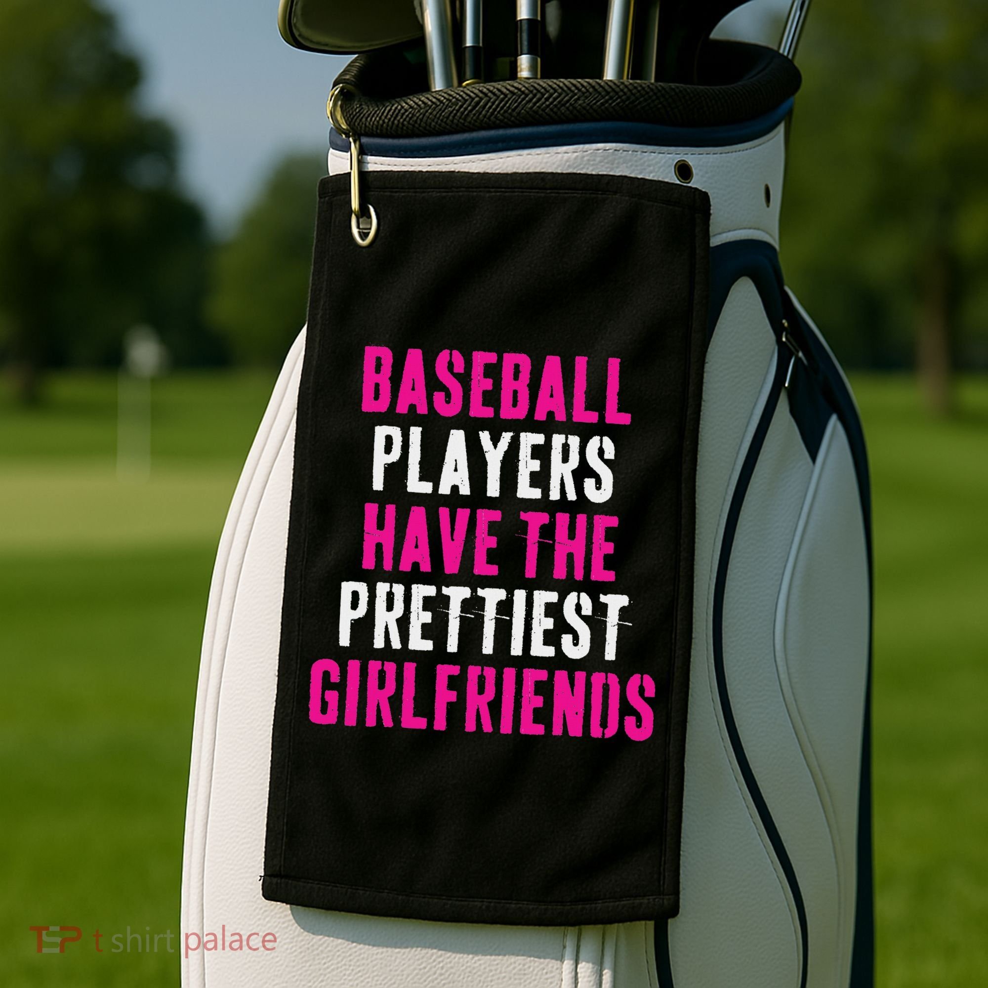 Baseball Players Have The Prettiest Girlfriends Golf Towel