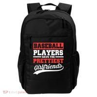 Baseball Players Have The Prettiest Girlfriends Baseball Backpack thumb 0