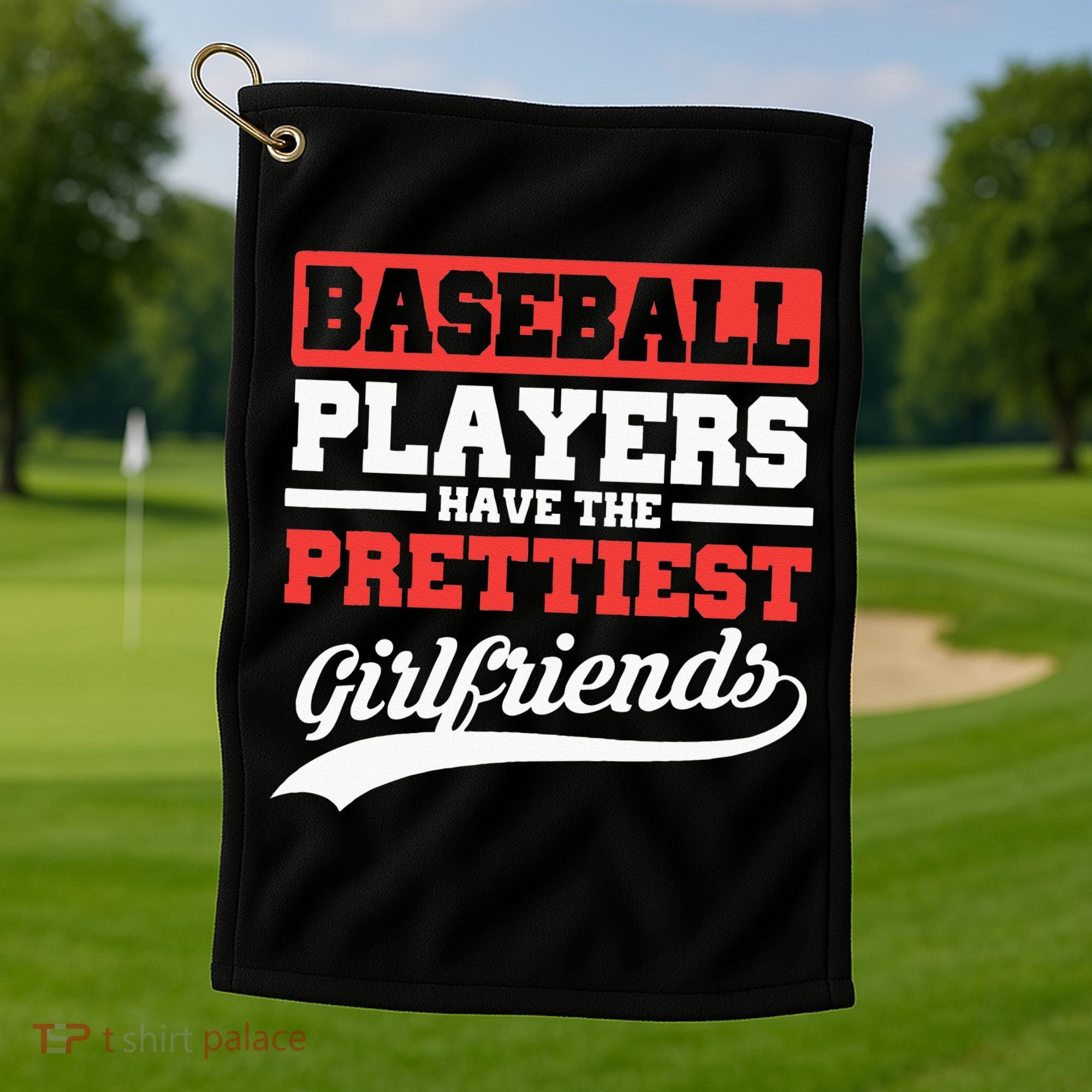 Baseball Players Have The Prettiest Girlfriends Baseball Golf Towel