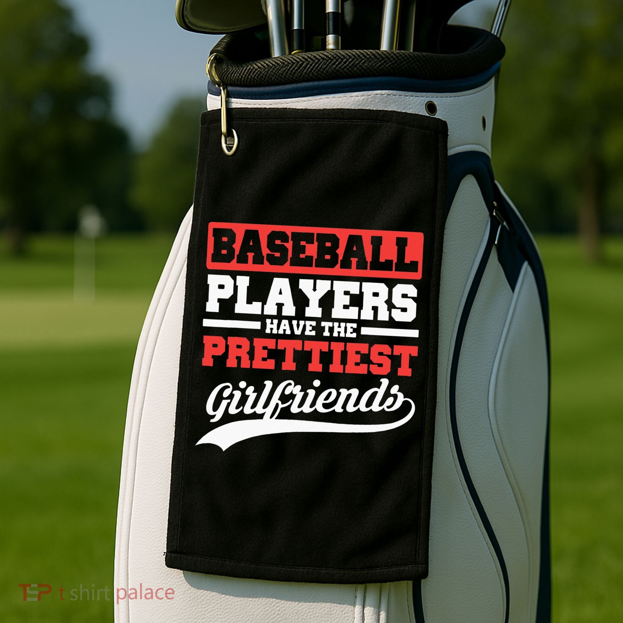 Baseball Players Have The Prettiest Girlfriends Baseball Golf Towel