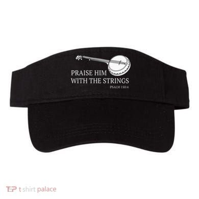 Banjo Praise Him With The Strings Bluegrass Guitar Visor