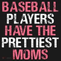 Baseball Players Have The Prettiest Moms Baseball Ornament thumb 1