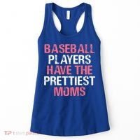 Baseball Players Have The Prettiest Moms Baseball Women's Tank Top thumb 0