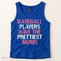 Baseball Players Have The Prettiest Moms Baseball Tank Top thumb 2
