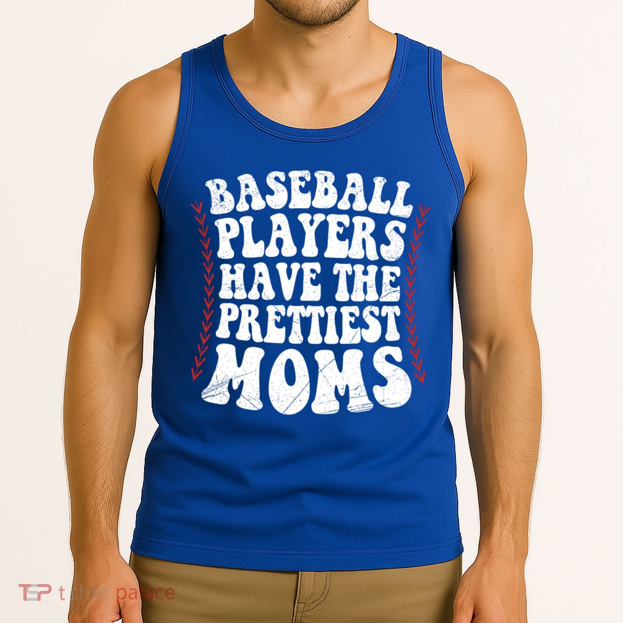 Baseball Players Have The Prettiest Moms Baseball Tank Top