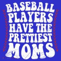 Baseball Players Have The Prettiest Moms Baseball Kids Sweatshirt thumb 2