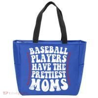 Baseball Players Have The Prettiest Moms Baseball Tote Bag thumb 0