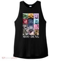Baby Pygmy Hippo Moo Deng Era Ladies PosiCharge Tri-Blend Wicking Tank thumb 0