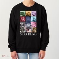 Baby Pygmy Hippo Moo Deng Era Women's Sweatshirt thumb 0
