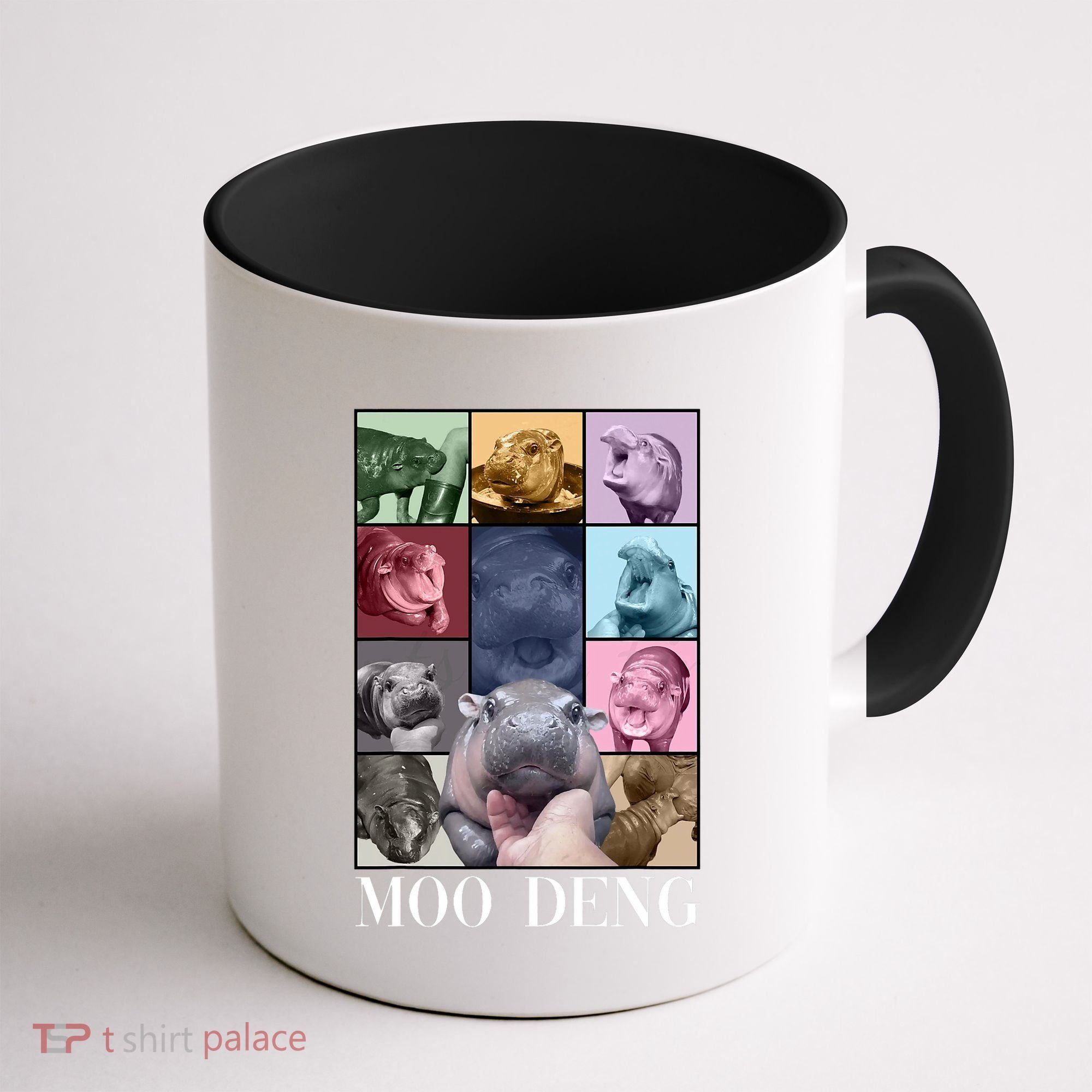 Baby Pygmy Hippo Moo Deng Era Coffee Mug