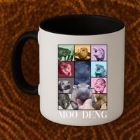 Baby Pygmy Hippo Moo Deng Era Coffee Mug thumb 2
