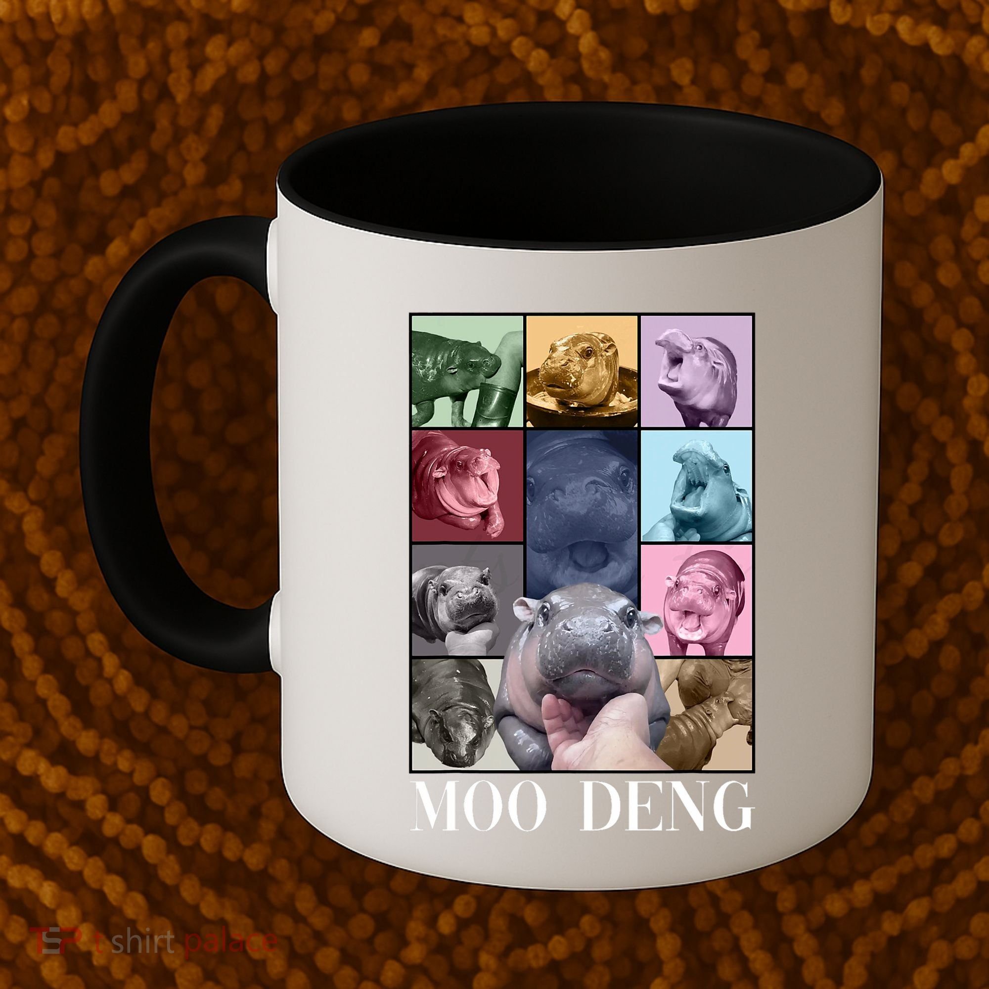 Baby Pygmy Hippo Moo Deng Era Coffee Mug