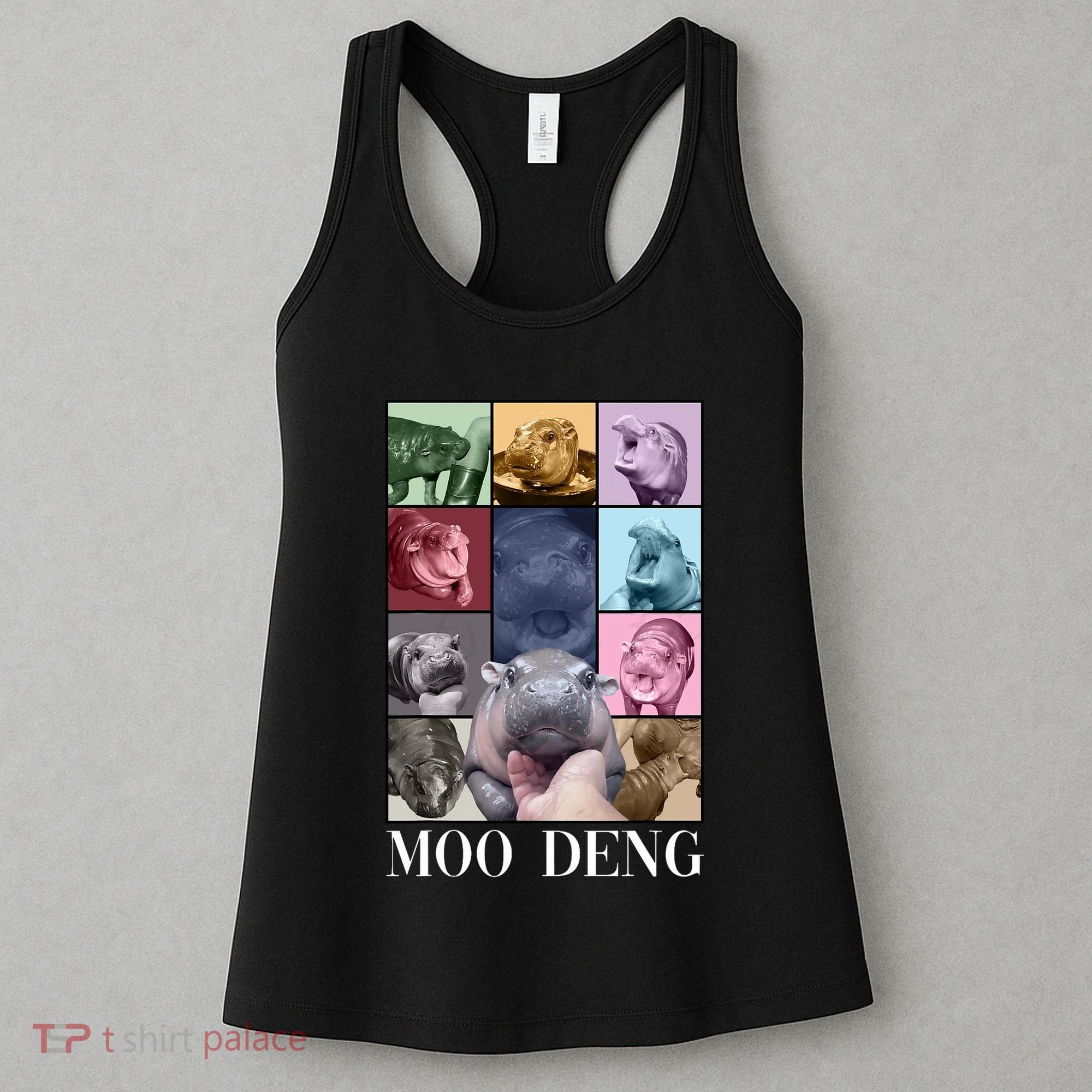 Baby Pygmy Hippo Moo Deng Era Women's Tank Top