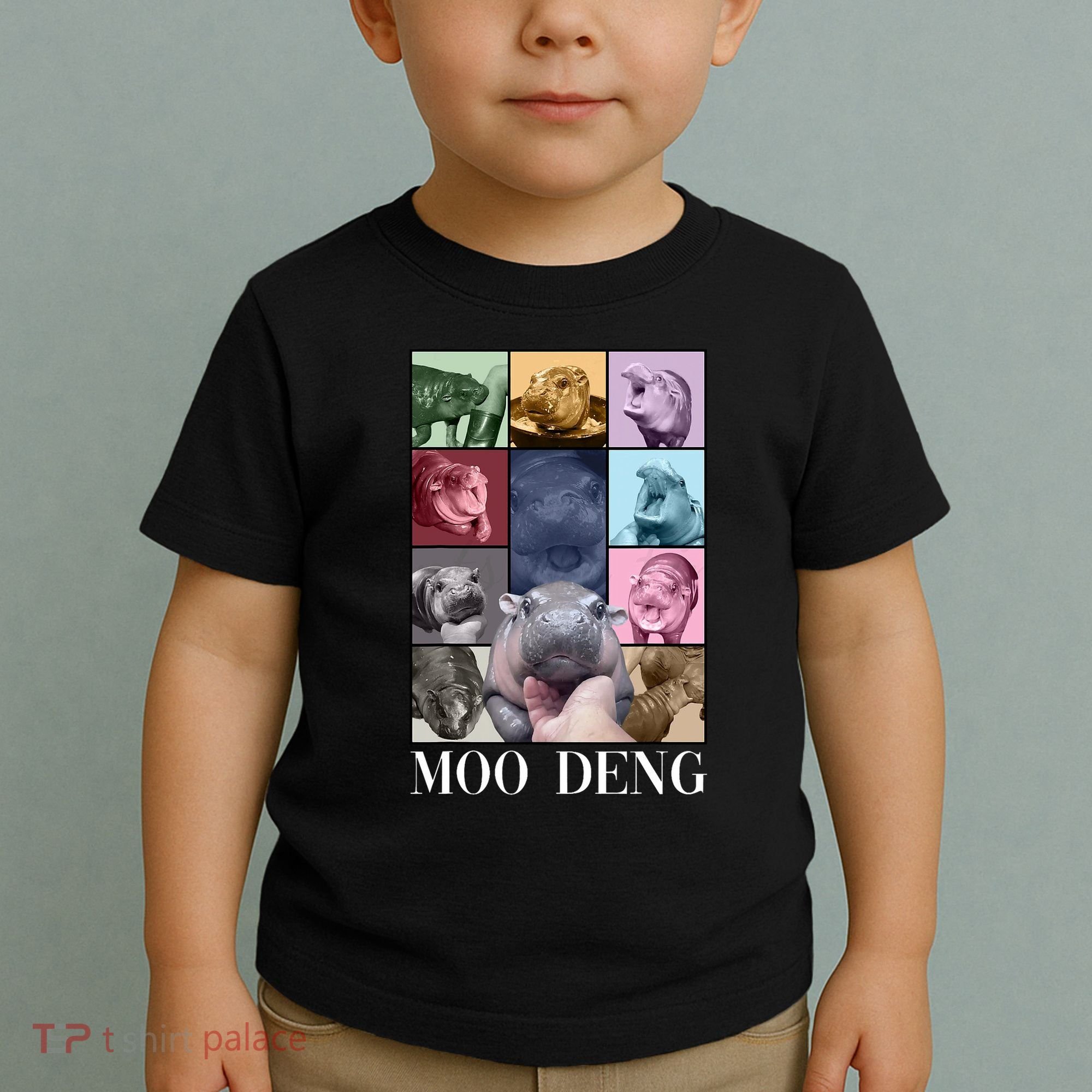 Baby Pygmy Hippo Moo Deng Era Toddler T-Shirt