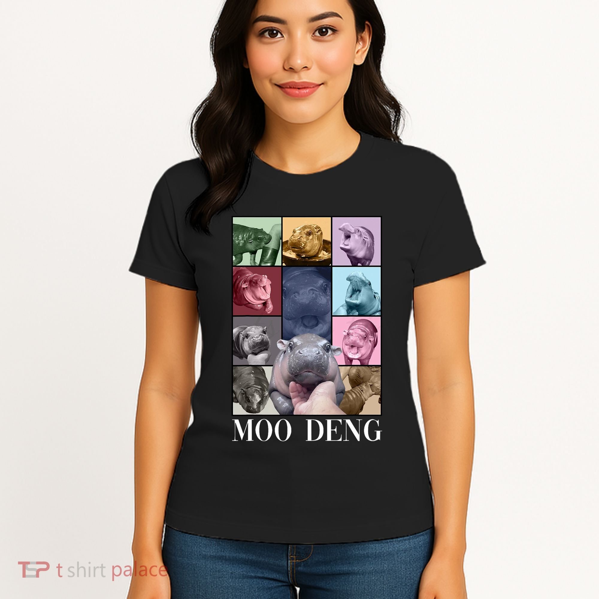 Baby Pygmy Hippo Moo Deng Era Women's T-Shirt
