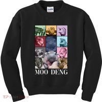 Baby Pygmy Hippo Moo Deng Era Kids Sweatshirt thumb 0