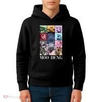 Baby Pygmy Hippo Moo Deng Era Kids Hoodie thumb 4