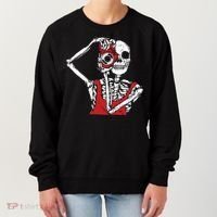 Bone Photographer Halloween Costume Skeleton Lover Women's Sweatshirt thumb 0