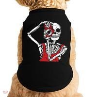 Bone Photographer Halloween Costume Skeleton Lover Doggie Tank thumb 0