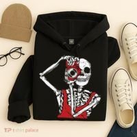 Bone Photographer Halloween Costume Skeleton Lover Hoodie thumb 4