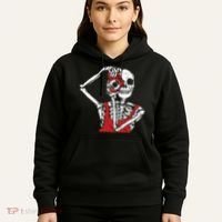 Bone Photographer Halloween Costume Skeleton Lover Hoodie thumb 5