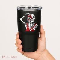 Bone Photographer Halloween Costume Skeleton Lover Tumbler thumb 2