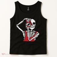 Bone Photographer Halloween Costume Skeleton Lover Tank Top thumb 2
