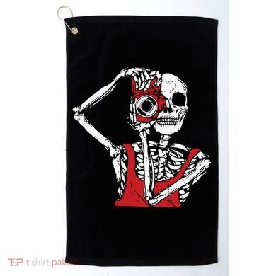 Bone Photographer Halloween Costume Skeleton Lover Golf Towel