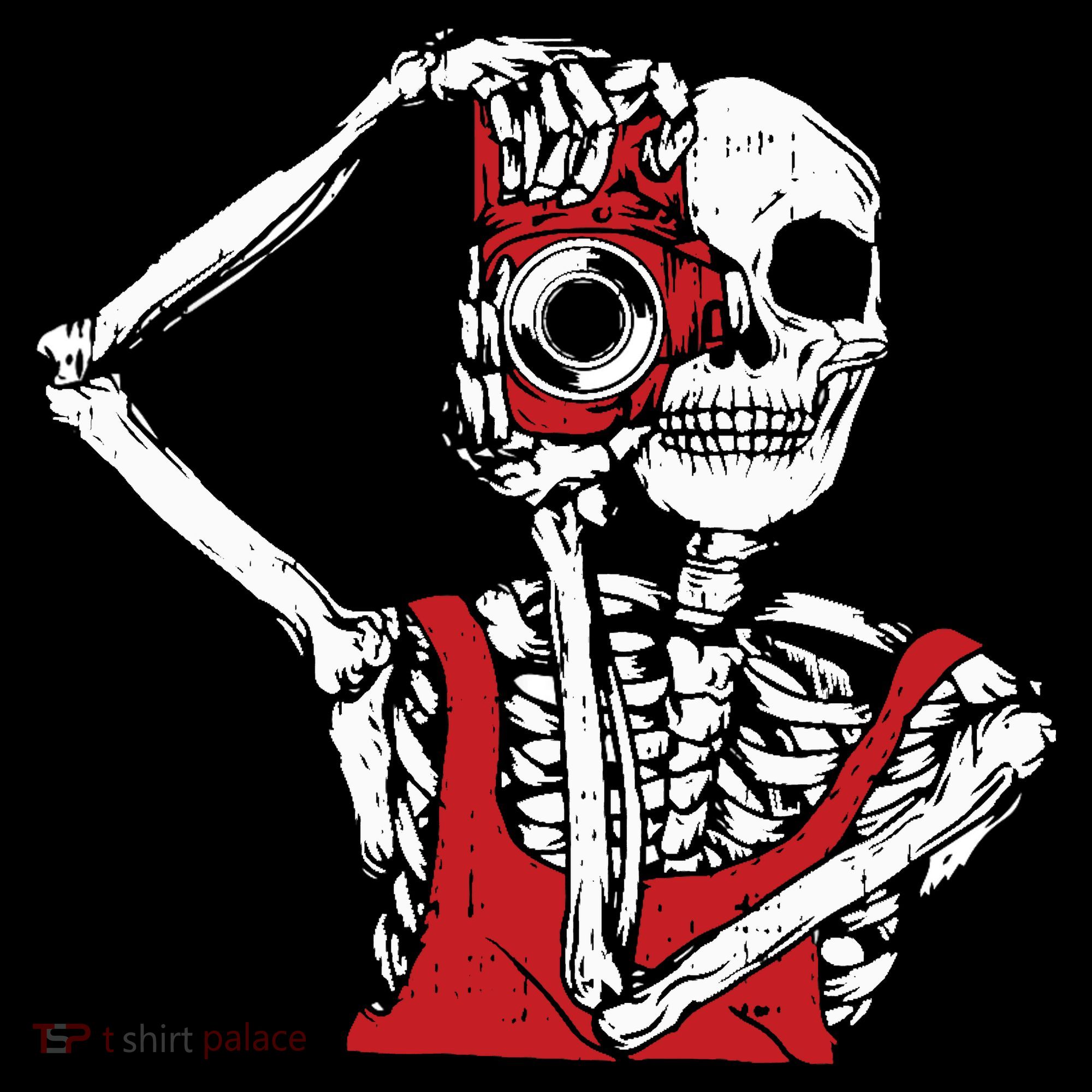 Bone Photographer Halloween Costume Skeleton Lover Kids Sweatshirt