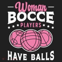 Bocce Players Have Balls Loves Boules Sport Bocce Ball Gift Women's Sweatshirt thumb 2