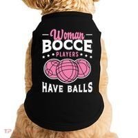 Bocce Players Have Balls Loves Boules Sport Bocce Ball Gift Doggie Tank thumb 0
