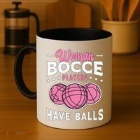 Bocce Players Have Balls Loves Boules Sport Bocce Ball Gift Coffee Mug thumb 4