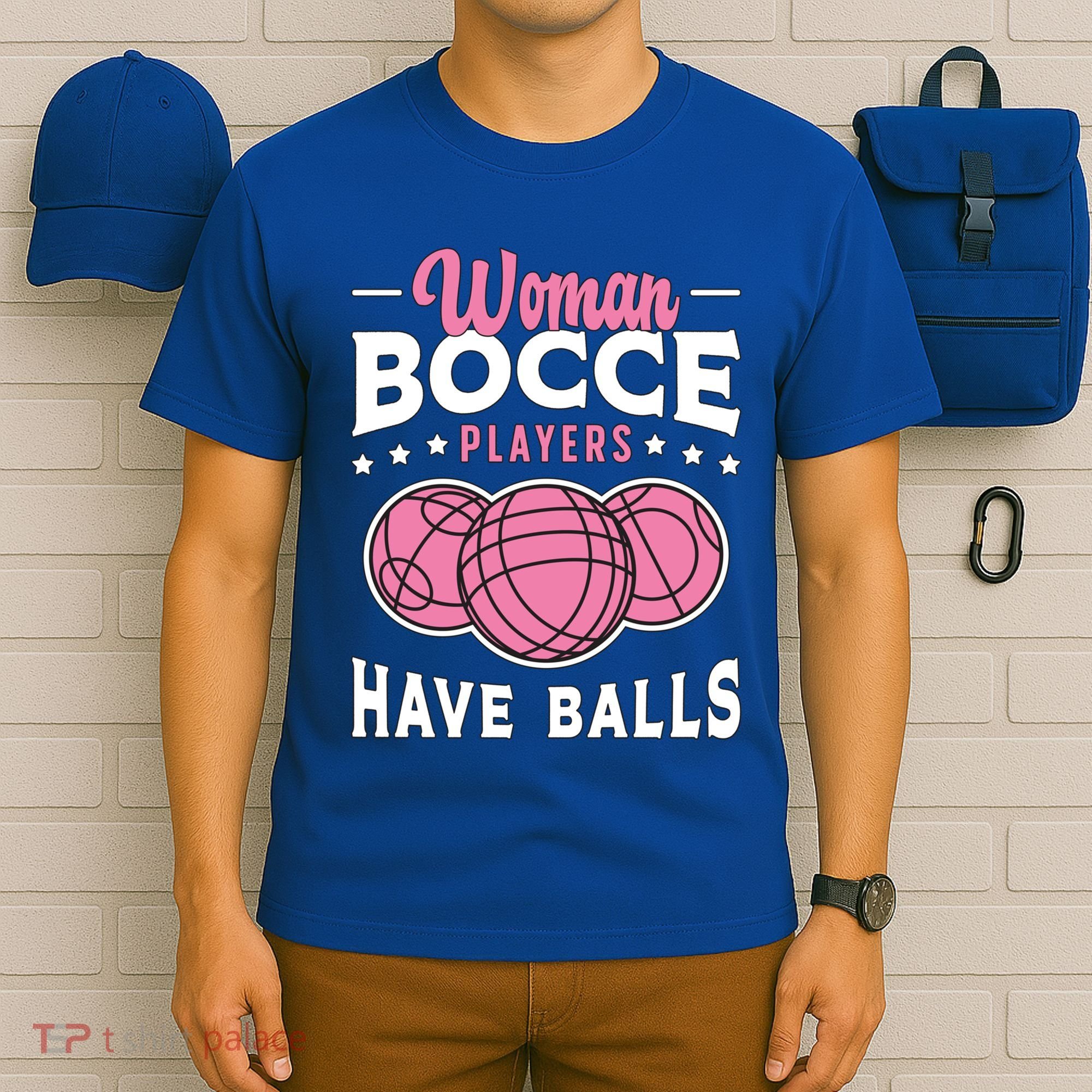 Bocce Players Have Balls Loves Boules Sport Bocce Ball Gift T-Shirt