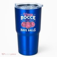 Bocce Players Have Balls Loves Boules Sport Bocce Ball Gift Tumbler thumb 0
