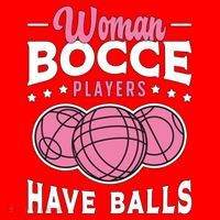 Bocce Players Have Balls Loves Boules Sport Bocce Ball Gift Santa Hat thumb 1