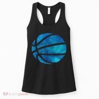 Basketball Player Hoops Streetball Baller Basketball Women's Tank Top thumb 0