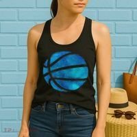 Basketball Player Hoops Streetball Baller Basketball Women's Tank Top thumb 2