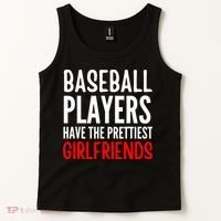 BASEBALL PLAYERS HAVE THE PRETTIEST GIRLFRIENDS Ball Lover Tank Top thumb 2