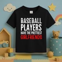 BASEBALL PLAYERS HAVE THE PRETTIEST GIRLFRIENDS Ball Lover Toddler T-Shirt thumb 3
