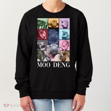 Baby Pygmy Hippo Moo Deng Era Women's Sweatshirt