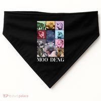 Baby Pygmy Hippo Moo Deng Era USA-Made Doggie Bandana thumb 0