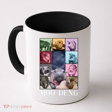 Baby Pygmy Hippo Moo Deng Era Coffee Mug