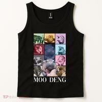 Baby Pygmy Hippo Moo Deng Era Tank Top thumb 2