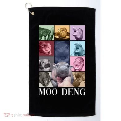 Baby Pygmy Hippo Moo Deng Era Golf Towel