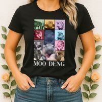 Baby Pygmy Hippo Moo Deng Era Women's T-Shirt thumb 2