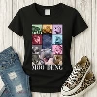 Baby Pygmy Hippo Moo Deng Era Women's T-Shirt thumb 3