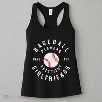 Baseball Players Have The Prettiest Girlfriends Sport Lover Women's Tank Top thumb 3